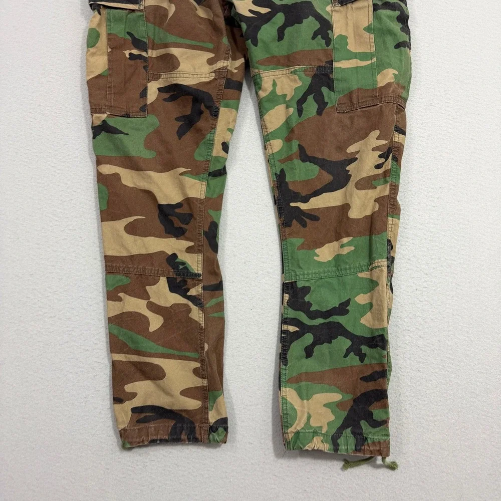 Polo Ralph Lauren Camo Utility Cargo Pants Men's 36x32 Camouflage Army Woodland